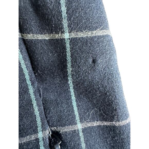 J. Jill Essential Cotton Stretch Pants Blue Pull On Straight Leg Size 16 Tall - Picture 3 of 13